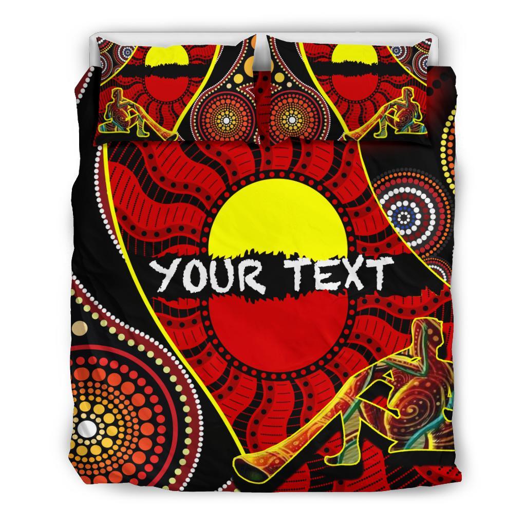 custom-1saustralia-bedding-set-australia-aboriginal-dots-with-didgeridoo