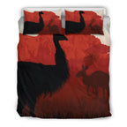 bedding-set-australian-nature-with-emu-and-kangaroo