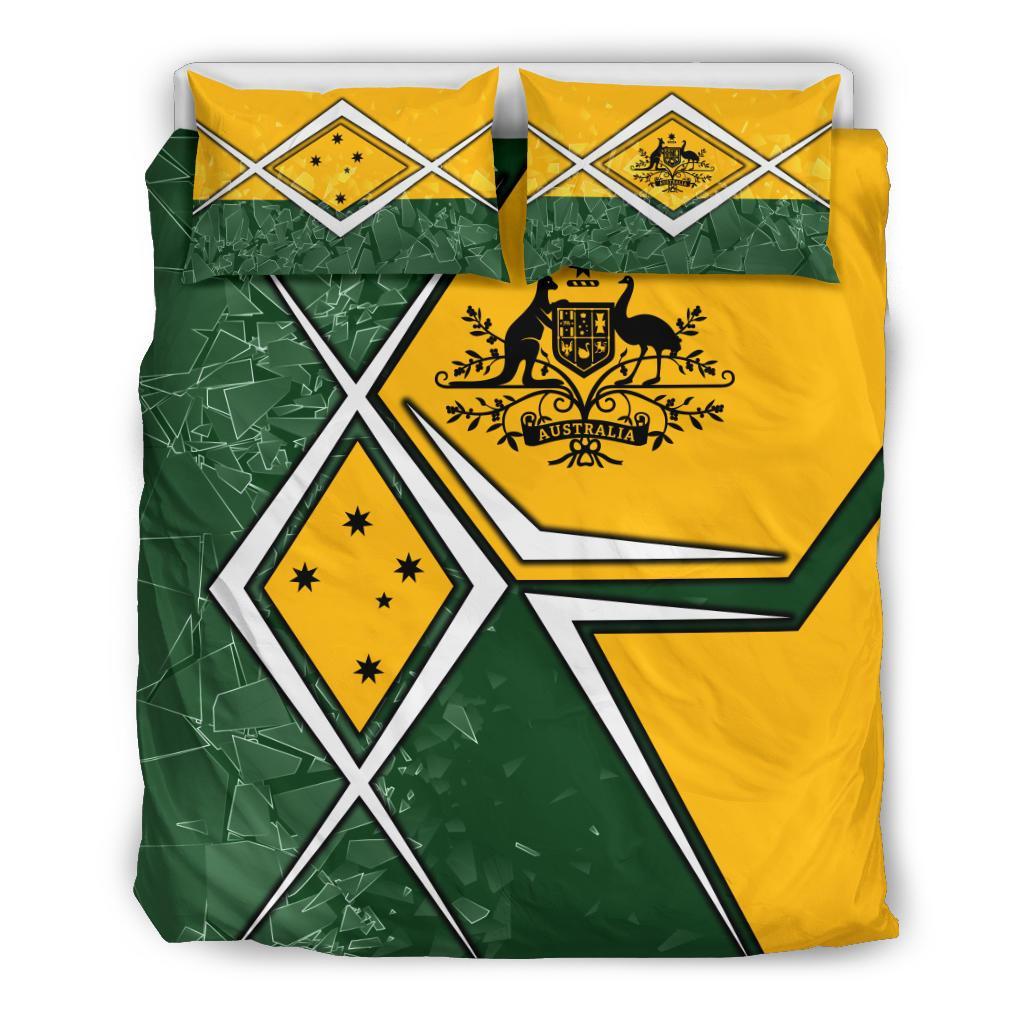 bedding-set-aussie-flag-green