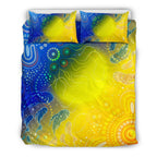 aboriginal-bedding-set-indigenous-fishing