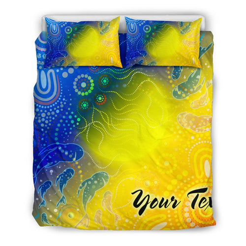 custom-text-aboriginal-bedding-set-indigenous-fishing