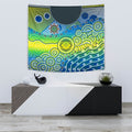 aboriginal-tapestry-dot-painting-indigenous-circle-patterns