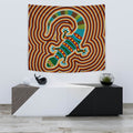 aboriginal-tapestry-lizard-dot-painting-patterns