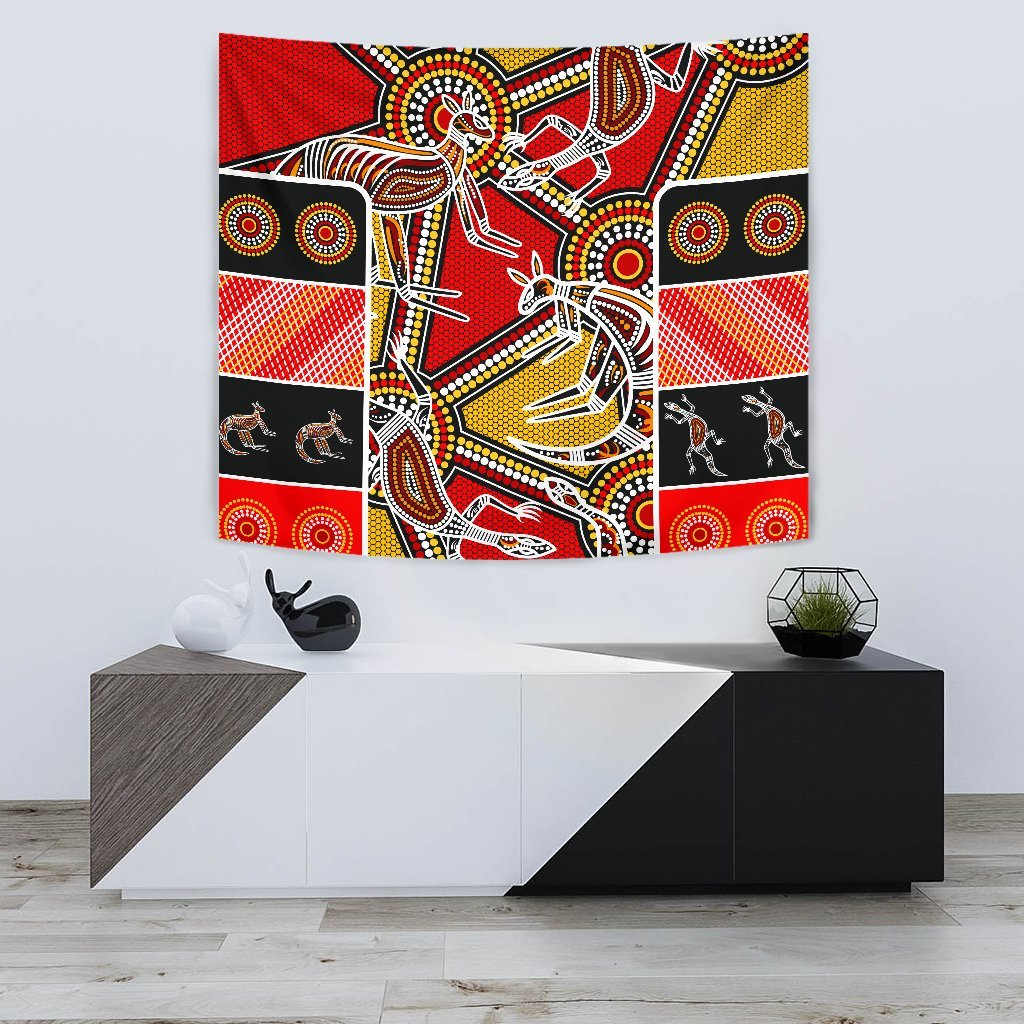 aboriginal-tapestry-kangaroo-dot-painting-patterns