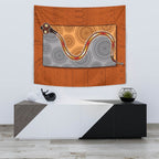 aboriginal-tapestry-indigenous-snake