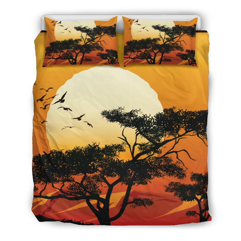 bedding-set-sunset-and-tree-in-australia