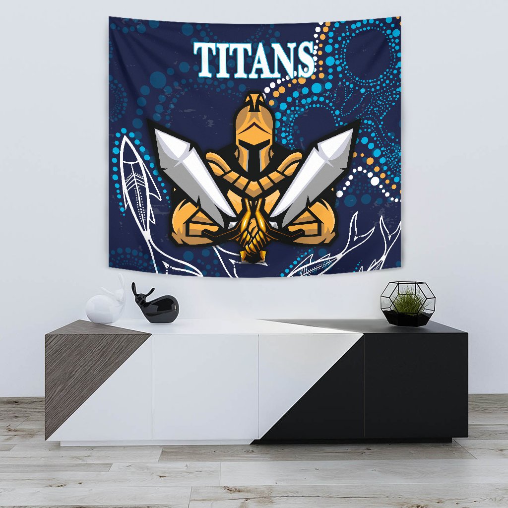 gold-coast-tapestry-titans-gladiator-indigenous