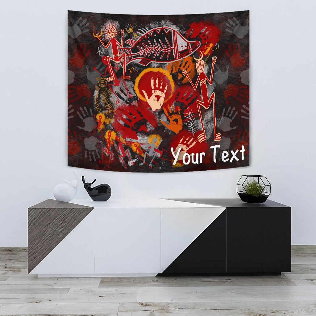 custom-aboriginal-tapestry-indigenous-fish-hand-art