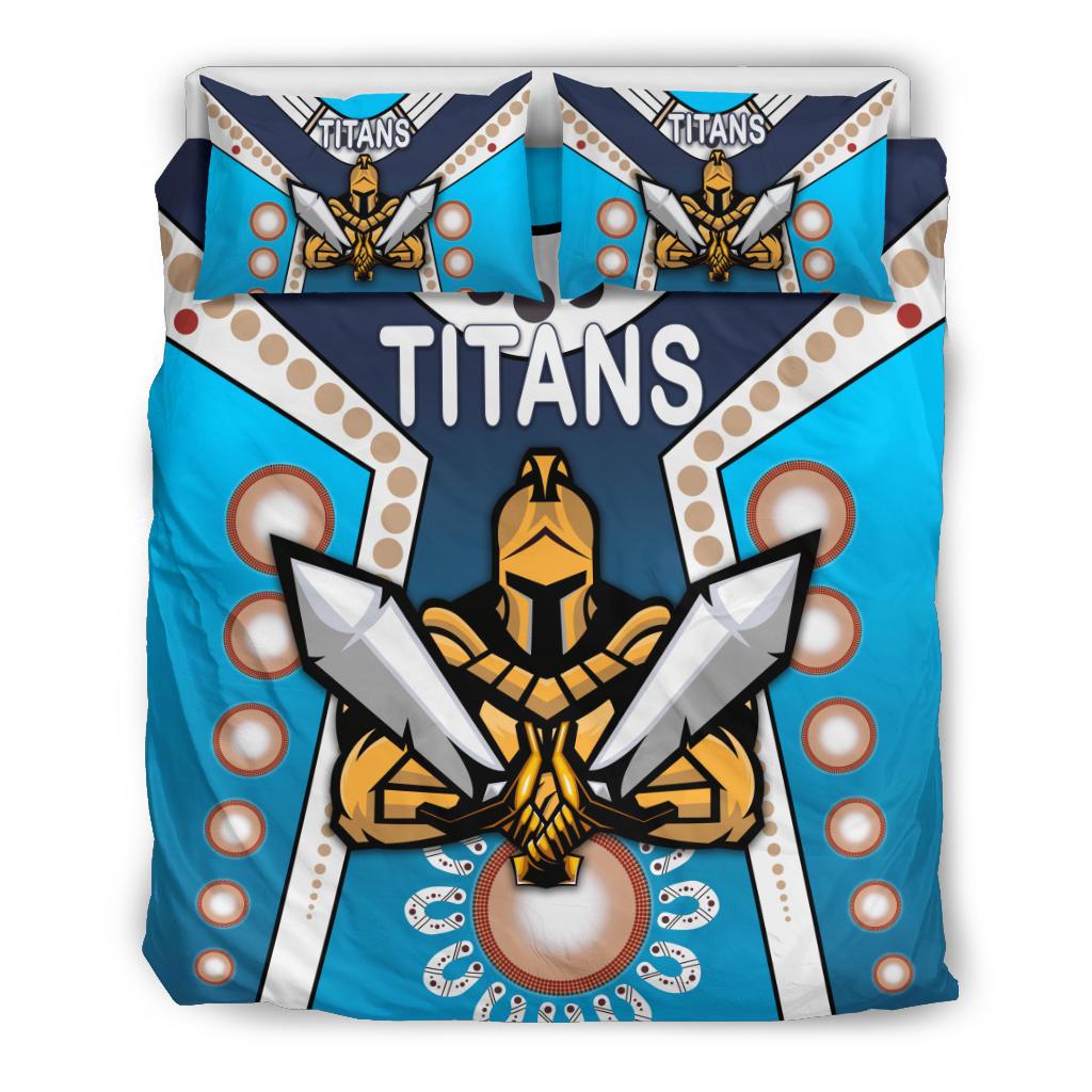 gold-coast-bedding-set-titans-gladiator-simple-indigenous