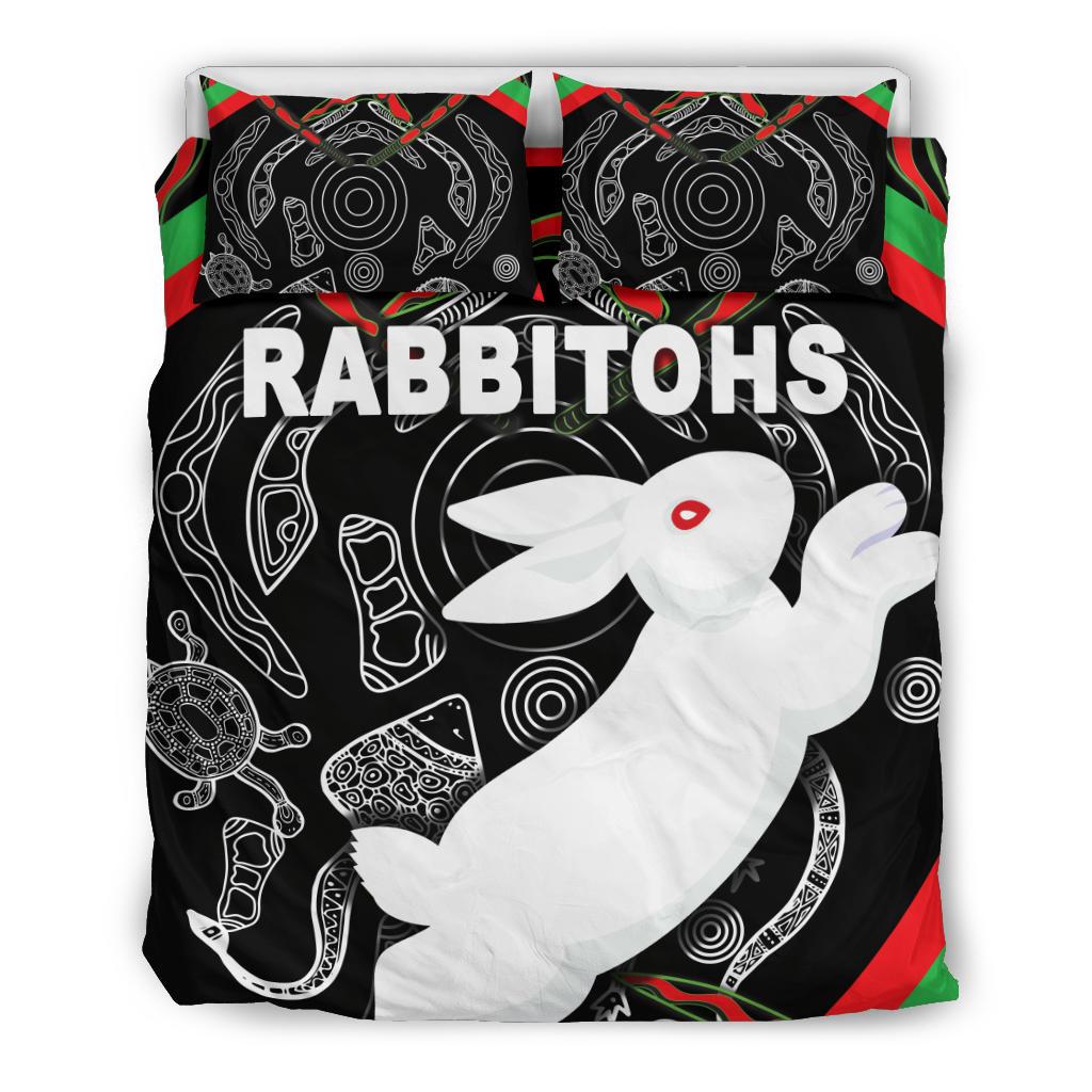 rabbitohs-bedding-set-indigenous-mystery-vibes