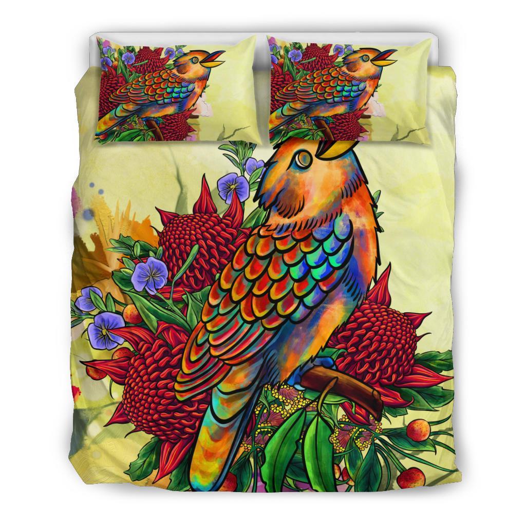 bedding-set-australia-kookaburra-with-waratah