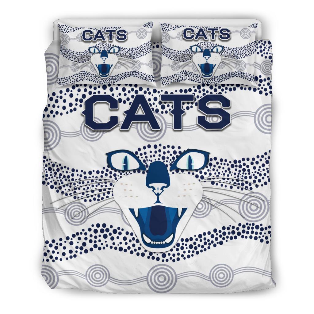 geelong-bedding-set-cats-indigenous-white