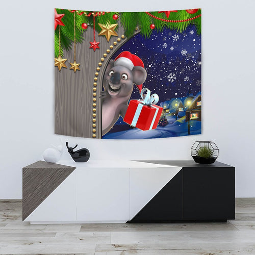 christmas-christmas-tapestry-funny-koala-christmas
