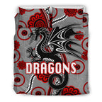 st-george-dragons-bedding-set-unique-indigenous-seamless-dots