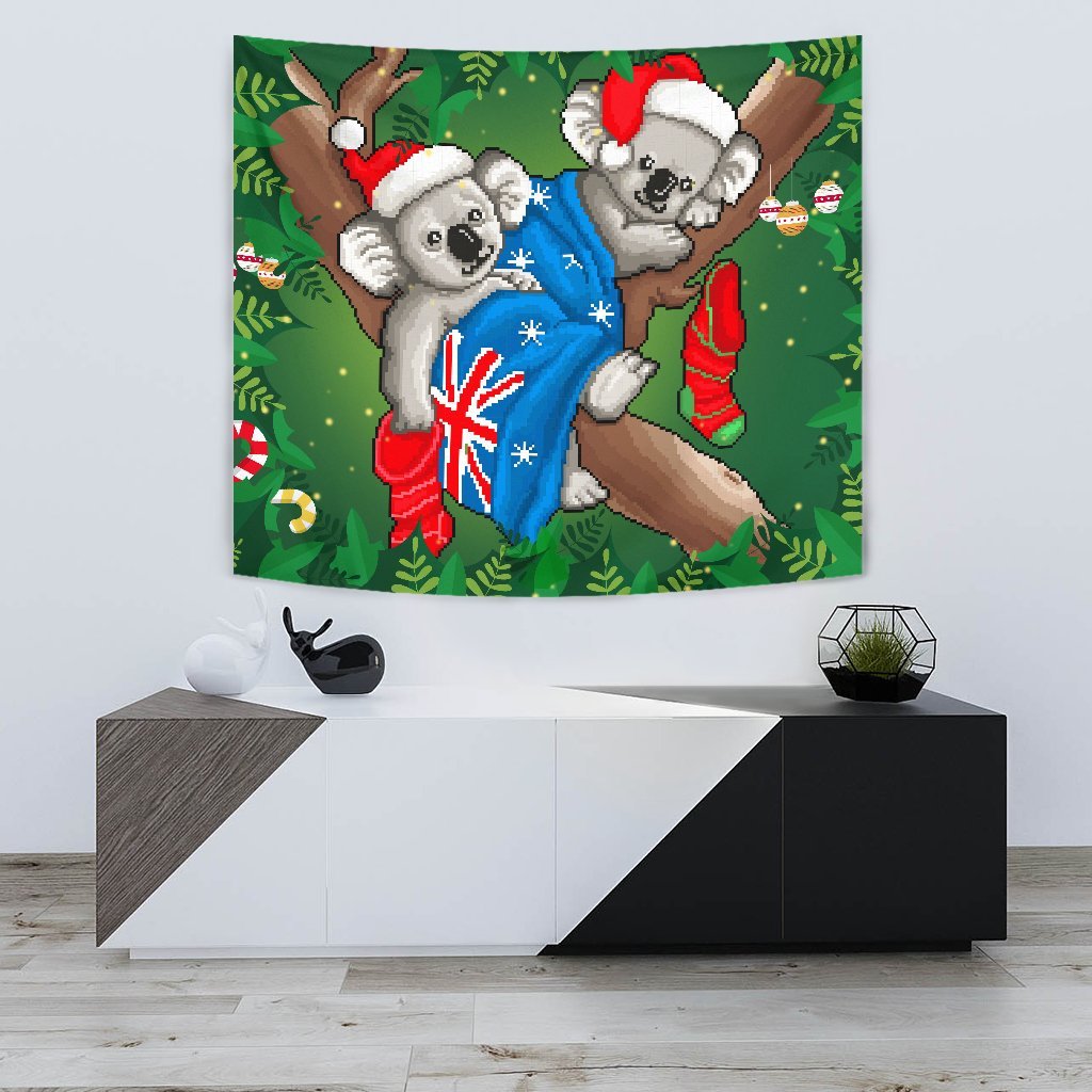 christmas-tapestry-australia-flag-with-koala-ugly-christmas