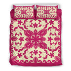 turtle-with-hibiscus-royal-pink-bedding-set