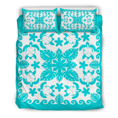turtle-with-hibiscus-royal-turquoise-bedding-set