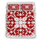 turtle-with-hibiscus-royal-white-bedding-set