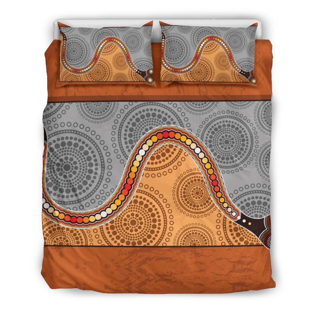aboriginal-bedding-set-indigenous-snake