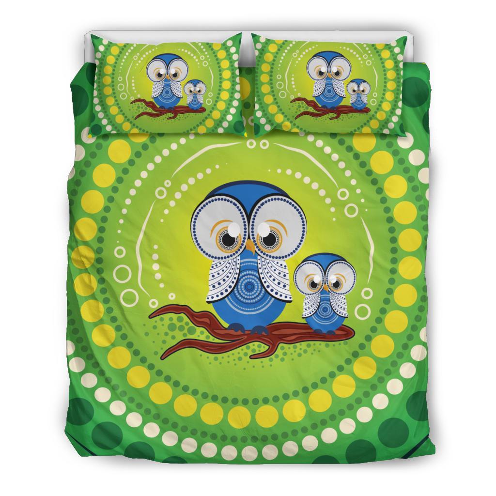 aboriginal-bedding-set-indigenous-owl
