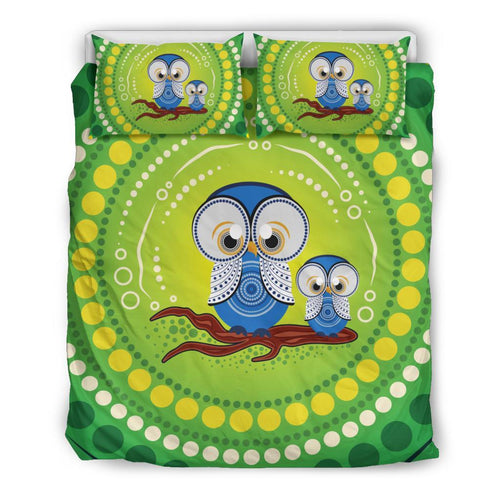aboriginal-bedding-set-indigenous-owl