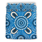 aboriginal-bedding-set-indigenous-circle-dot-painting-blue-color