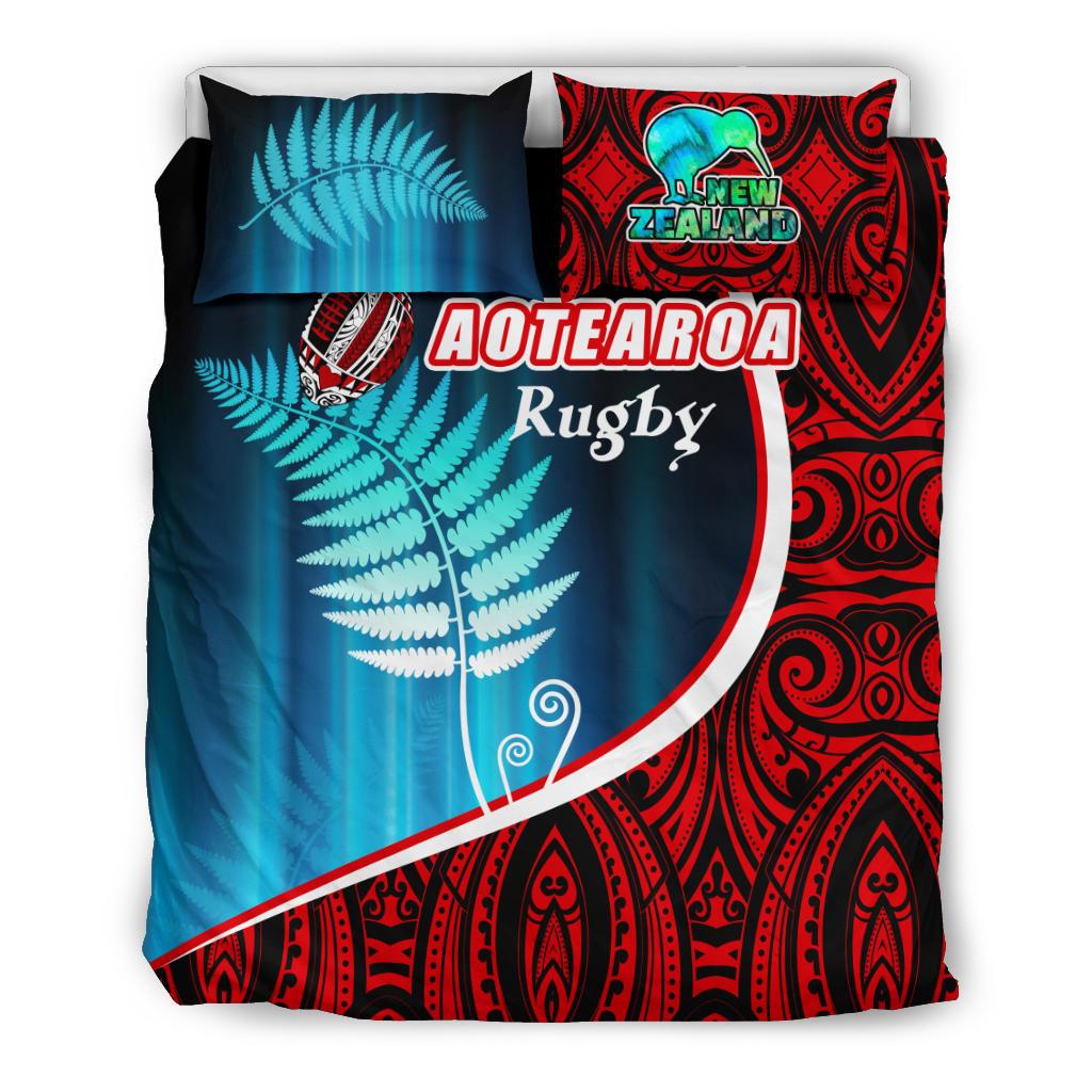 aotearoa-rugby-black-maori-bedding-set-kiwi-and-silver-fern-new-zealand
