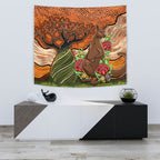 aboriginal-tapestry-kangaroo-with-indigenous-tree
