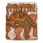 aboriginal-bedding-set-indigenous-kangaroo-vintage-stye