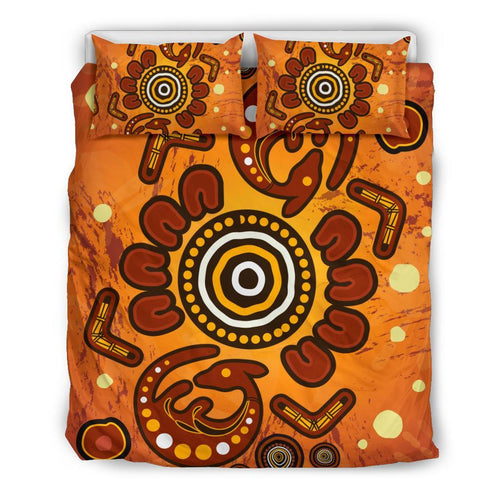 aboriginal-bedding-set-baby-kangaroo-and-dot-painting-patterns