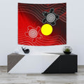 aboriginal-tapestry-indigenous-circle-dot-painting-style