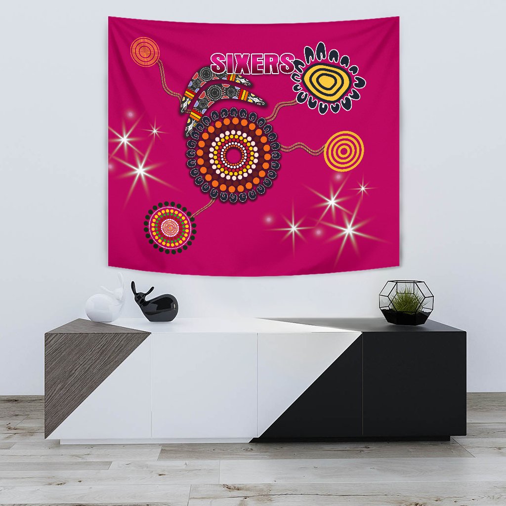 sydney-tapestry-sixers-indigenous-magenta