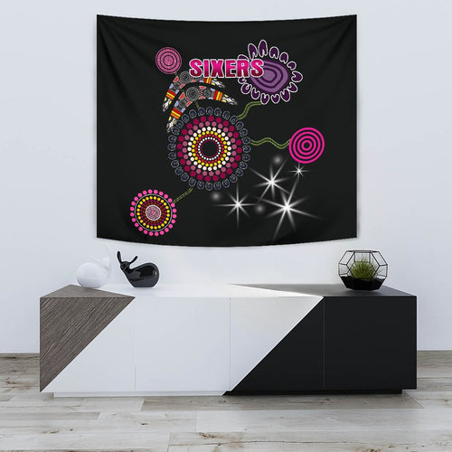 sydney-tapestry-sixers-indigenous-black