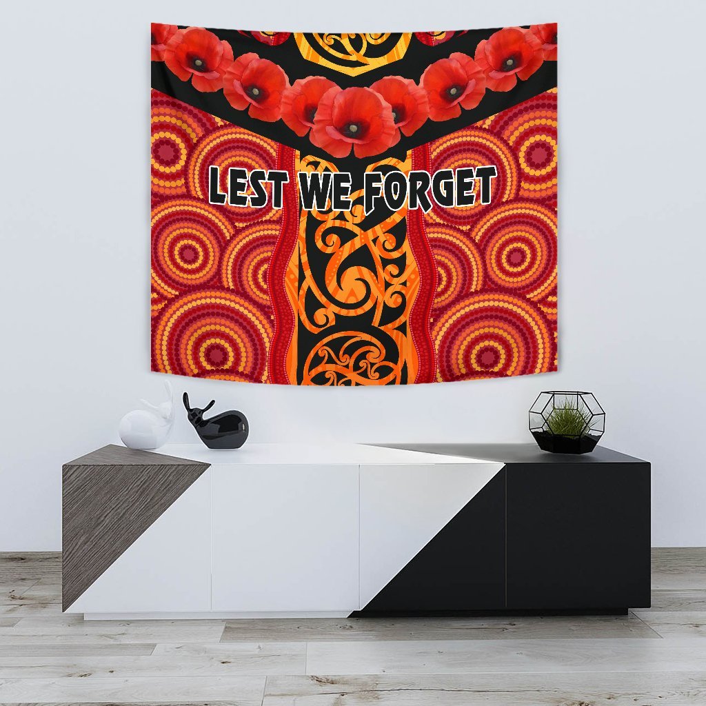 anzac-lest-we-forget-poppy-tapestry-new-zealand-maori-silver-fern-australia-aboriginal