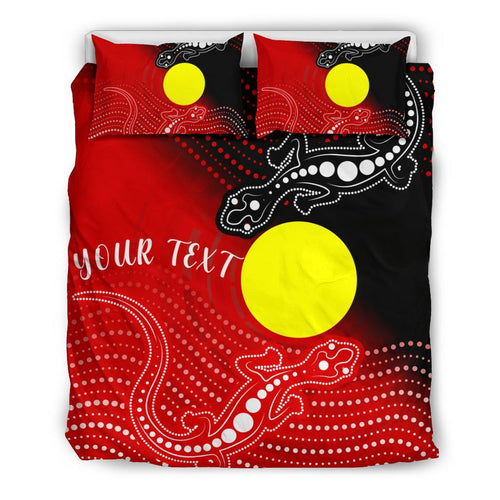 customaboriginal-bedding-set-two-indigenous-lizard