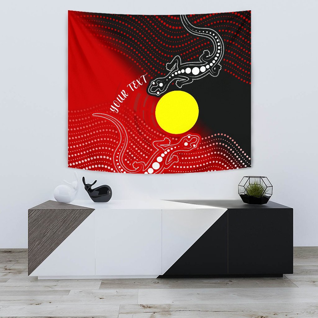 customaboriginal-tapestry-two-indigenous-lizard