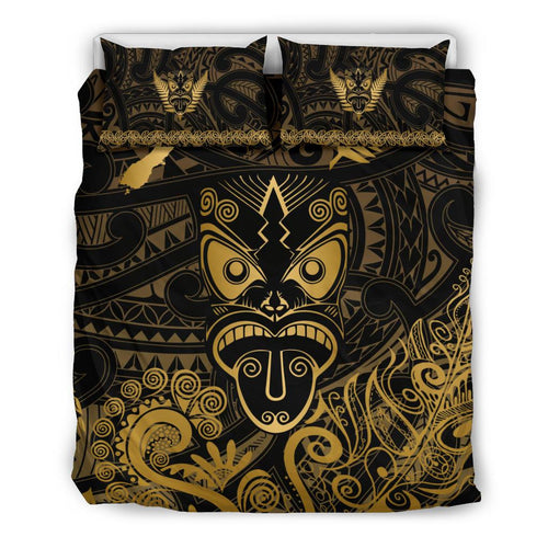 maori-aotearoa-rugby-haka-bedding-set-new-zealand-silver-fern-gold
