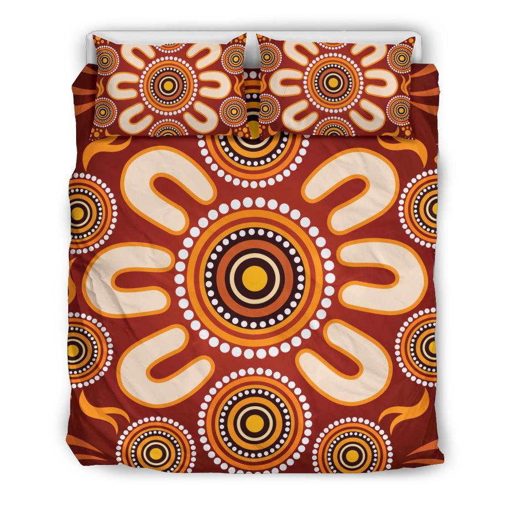 aboriginal-bedding-set-circle-flowers-patterns-ver02