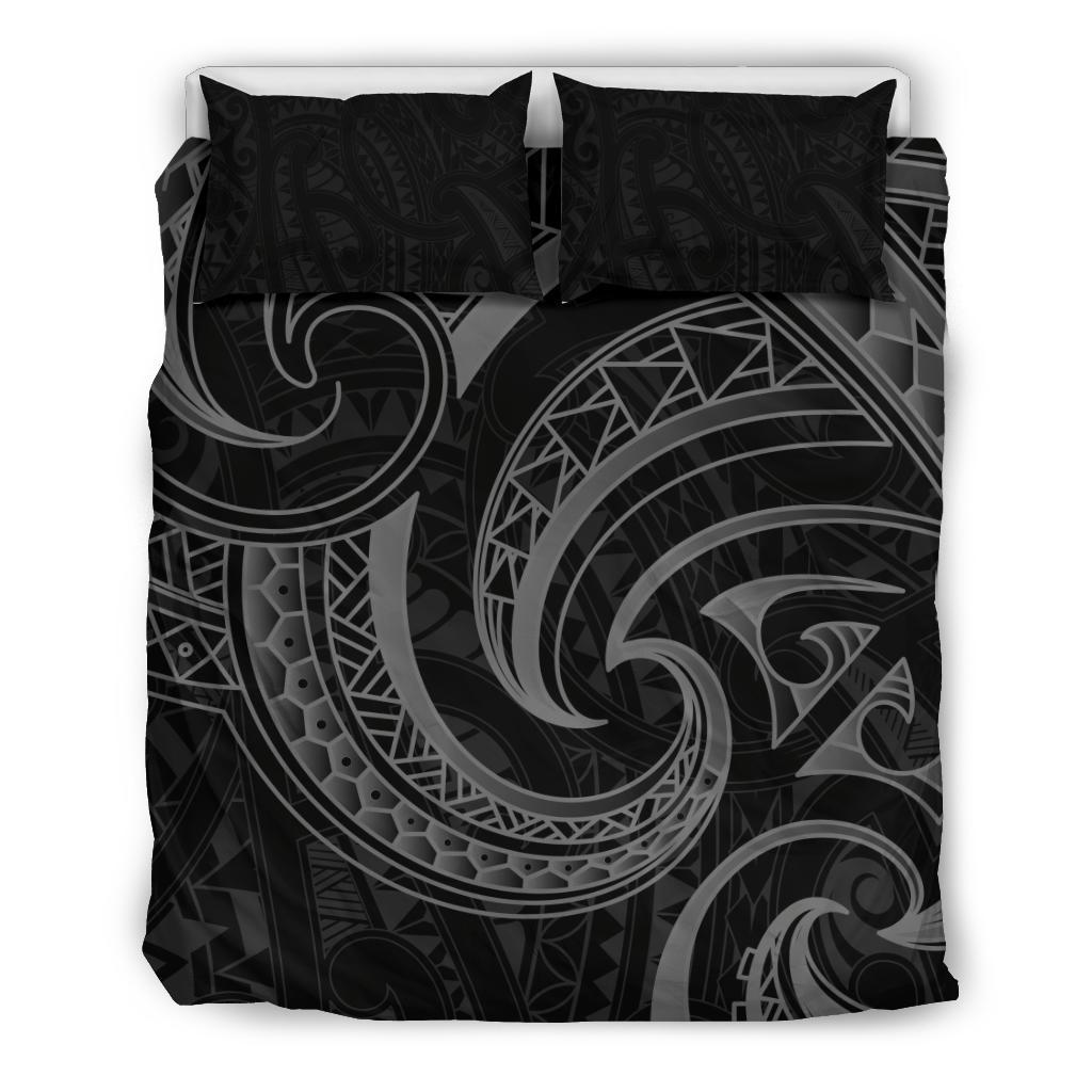 new-zealand-maori-mangopare-bedding-set-polynesian-black