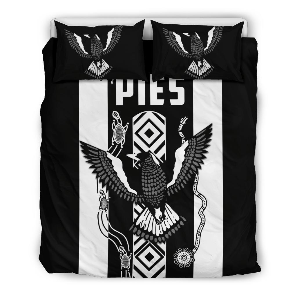 pies-indigenous-bedding-set-collingwood