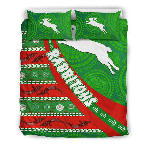 south-sydney-rabbitohs-aboriginal-bedding-set-victorian-vibes