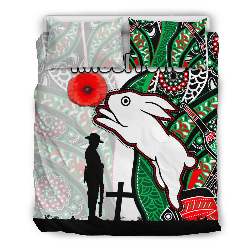 rabbitohs-bedding-set-indigenous-anzac-day