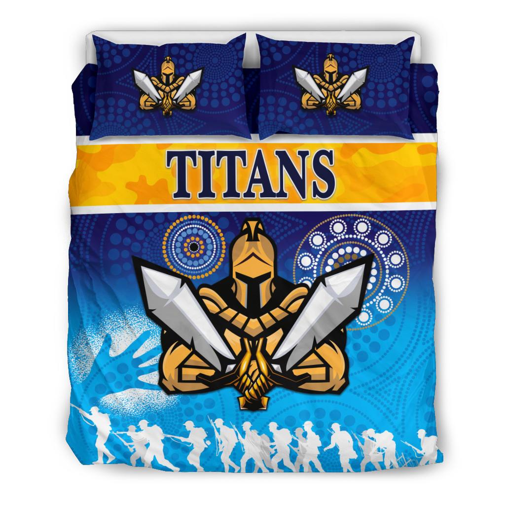 gold-coast-bedding-set-titans-gladiator-anzac-day-2021-version-indigenous