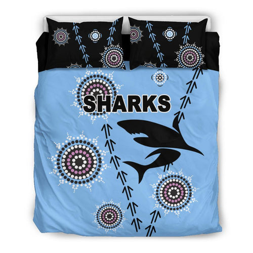cronulla-bedding-set-sharks-simple-indigenous-blue