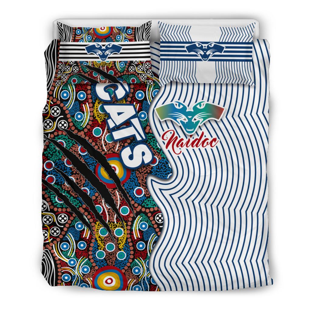geelong-naidoc-week-bedding-set-cats-indigenous-version-special
