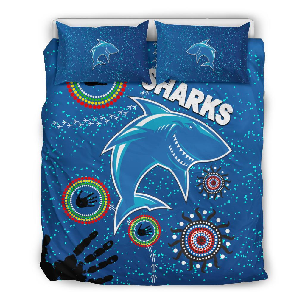 naidoc-sharks-bedding-set-cronulla-aboriginal-style