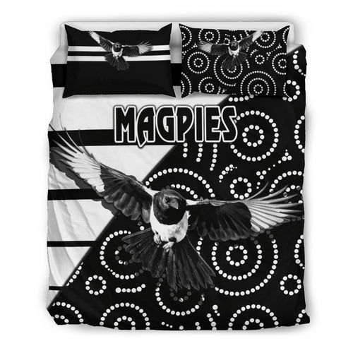 western-suburbs-magpies-bedding-set-simple-indigenous
