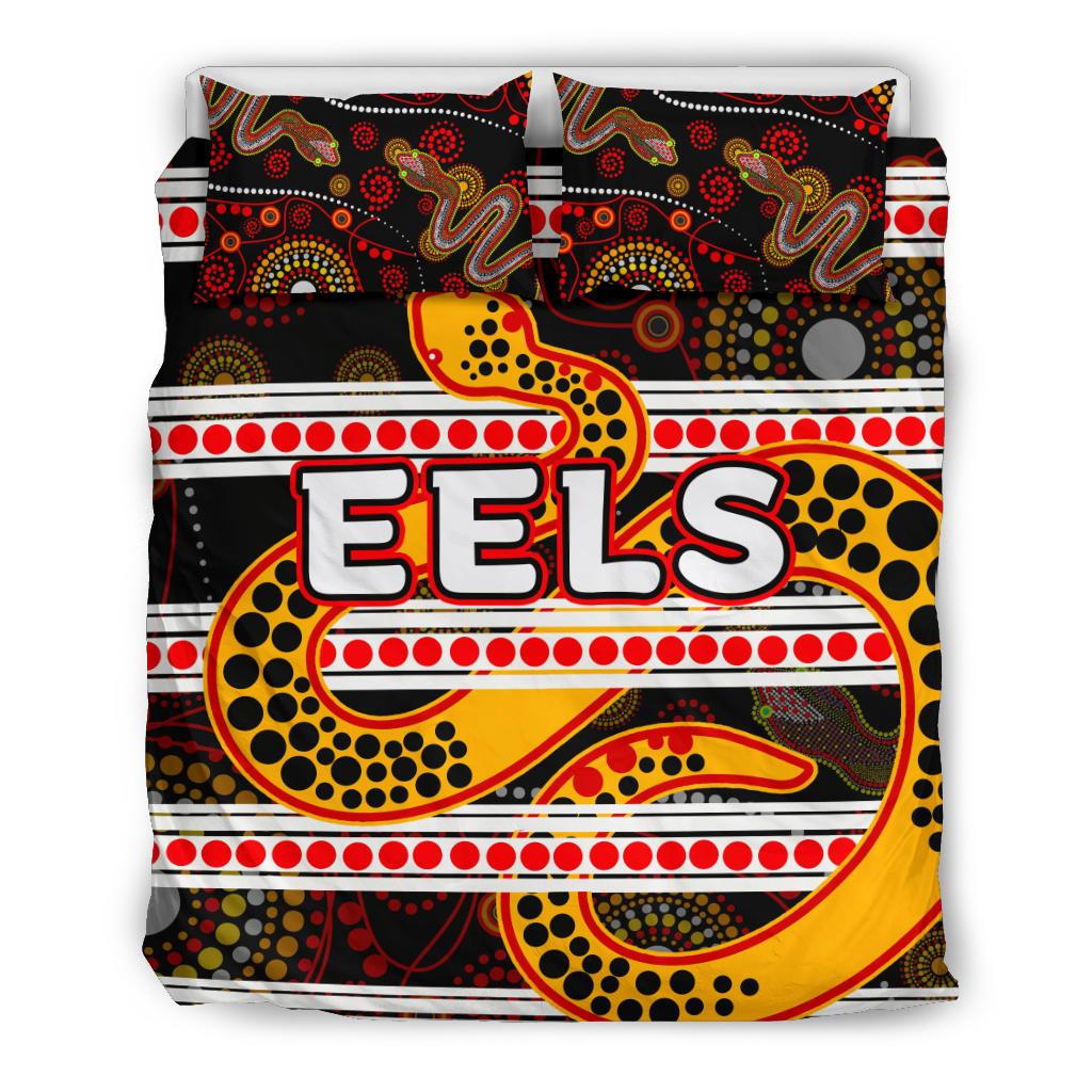 parramatta-eels-bedding-set-tribal-style-black