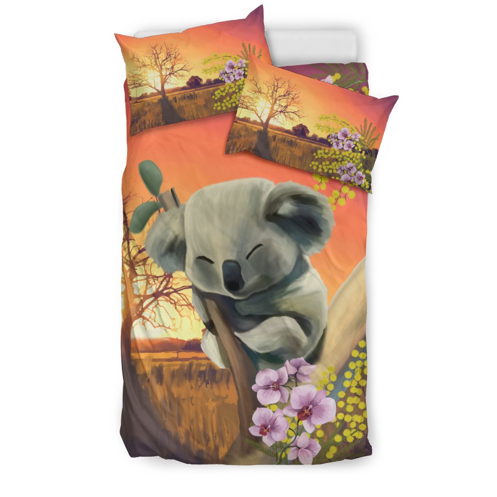 bedding-sets-koala-bed-sunset-sleeping-landscape-art-sets