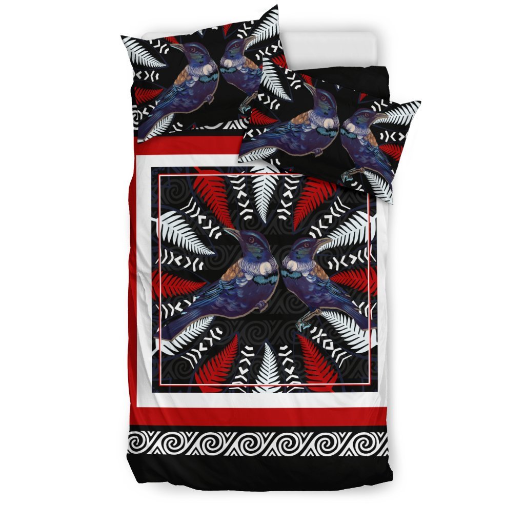 bedding-set-new-zealand-tui-bird